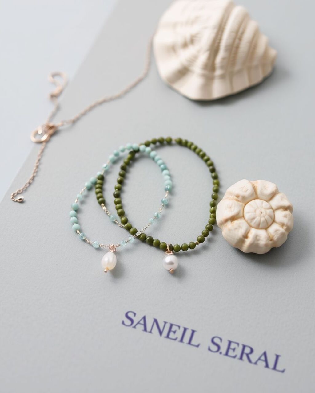 Sea Foam Anklet