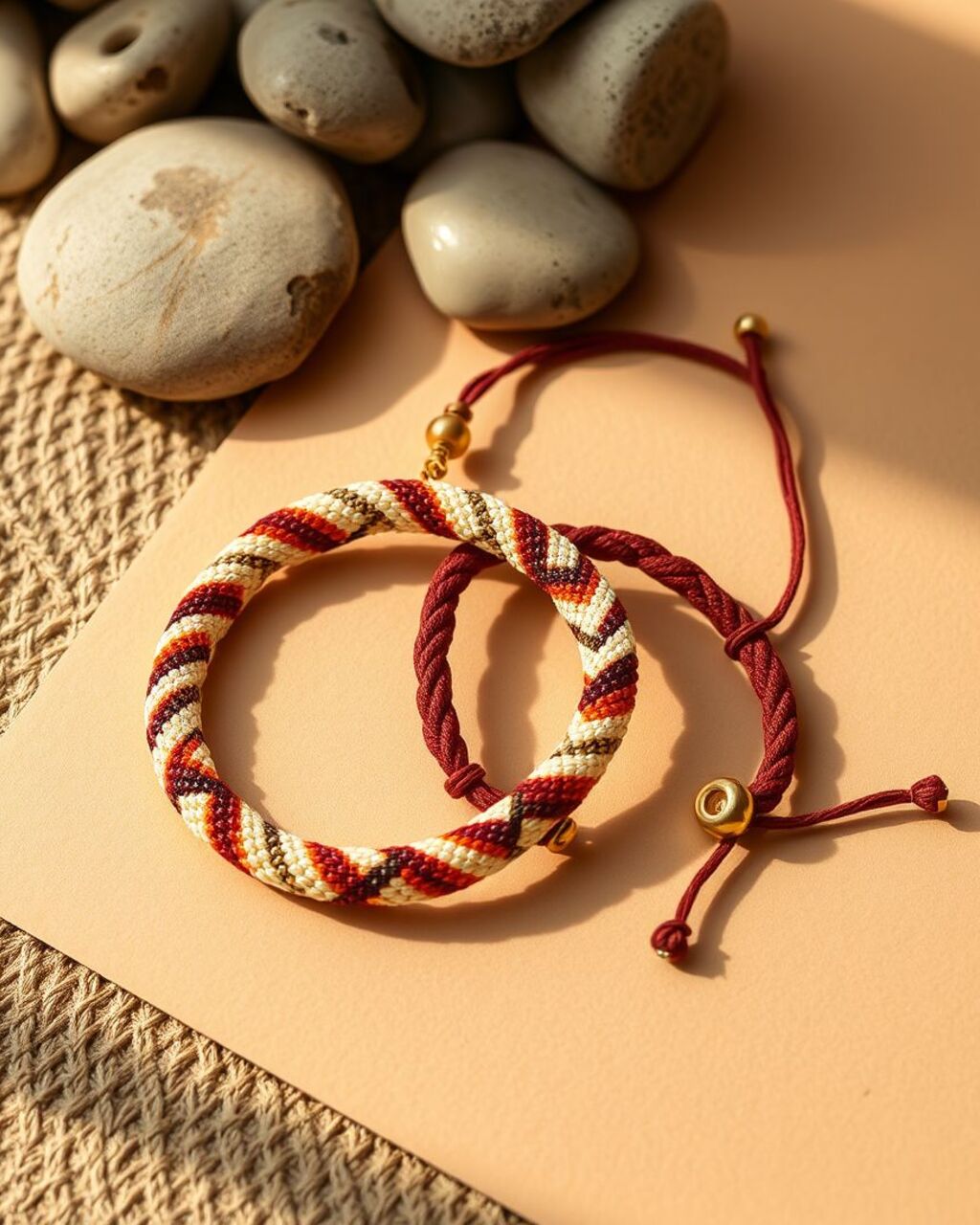 Burgundy Snake detail