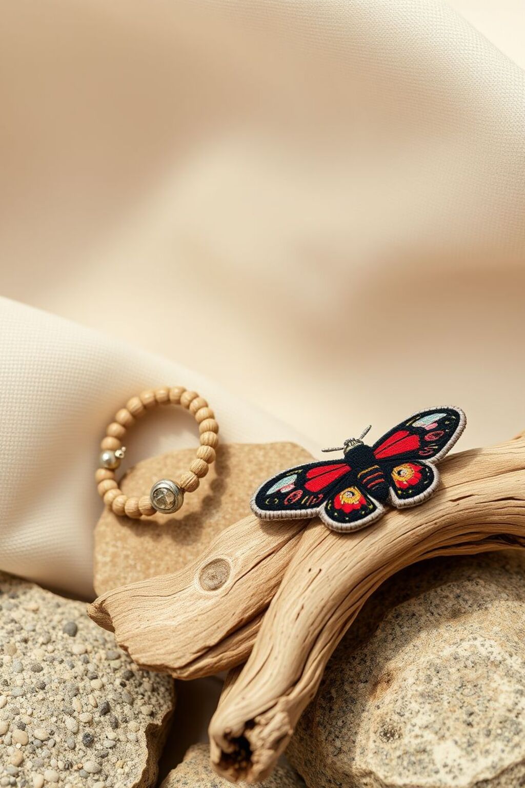 Xenia Leybova Hand-Embroidered Jewelry